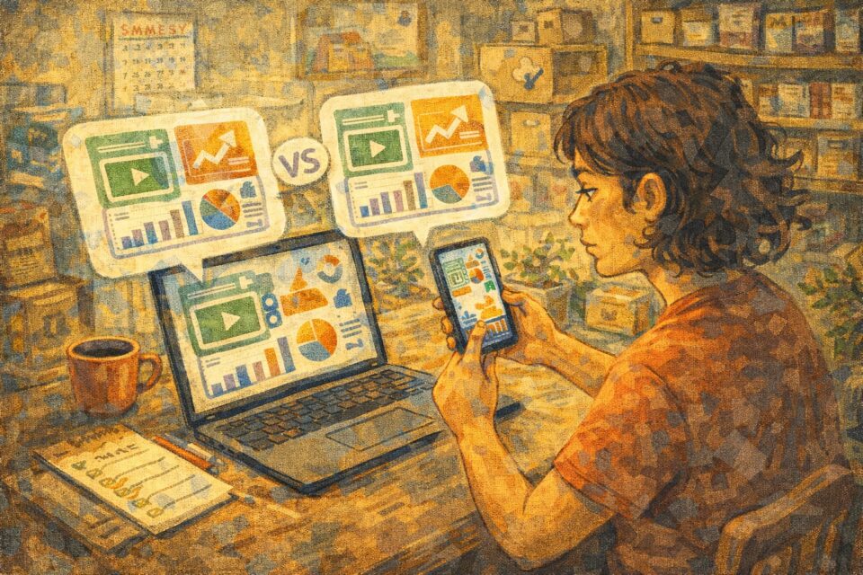 Google Ads vs Meta Ads para tienda pequeña